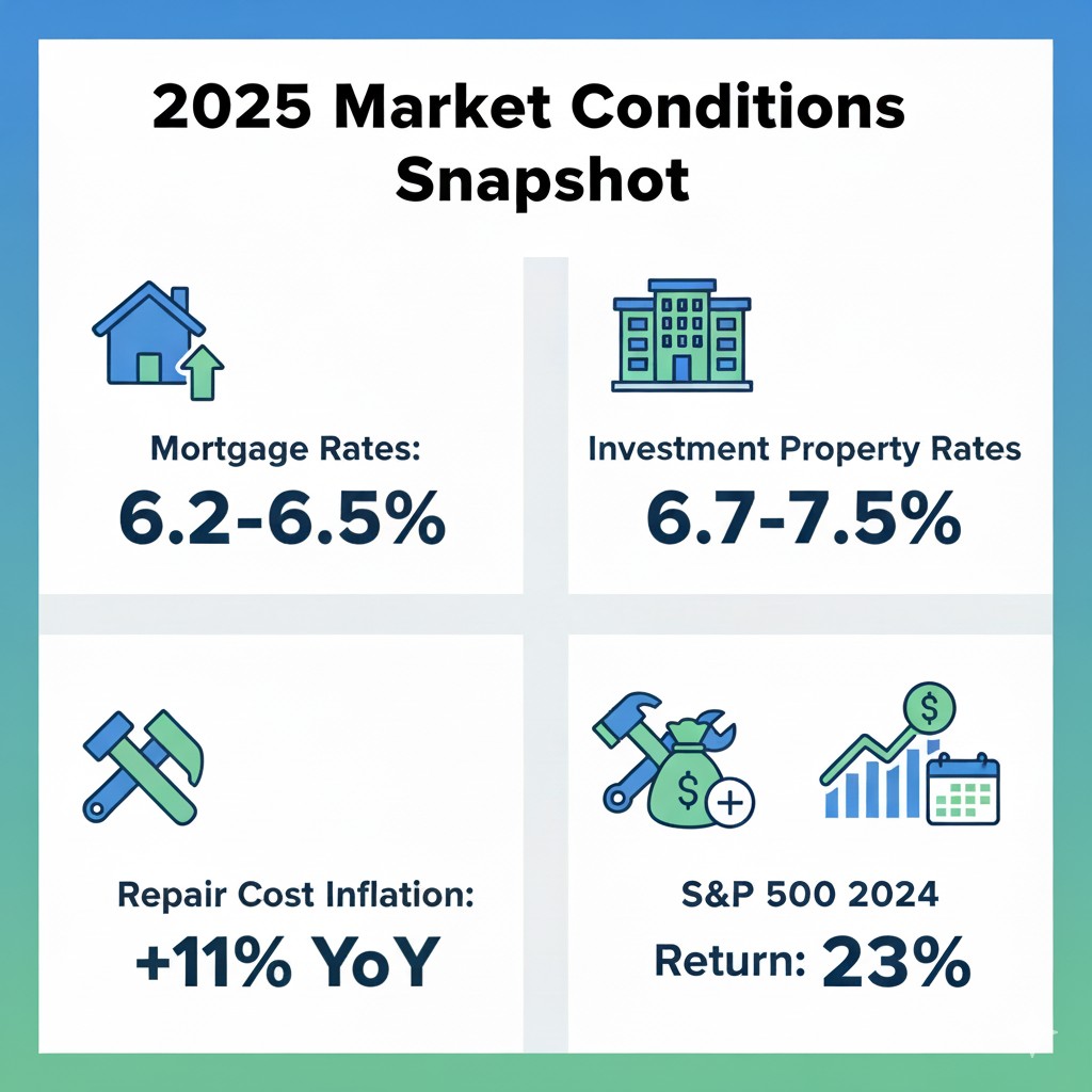 2025 real estate and investment market conditions snapshot