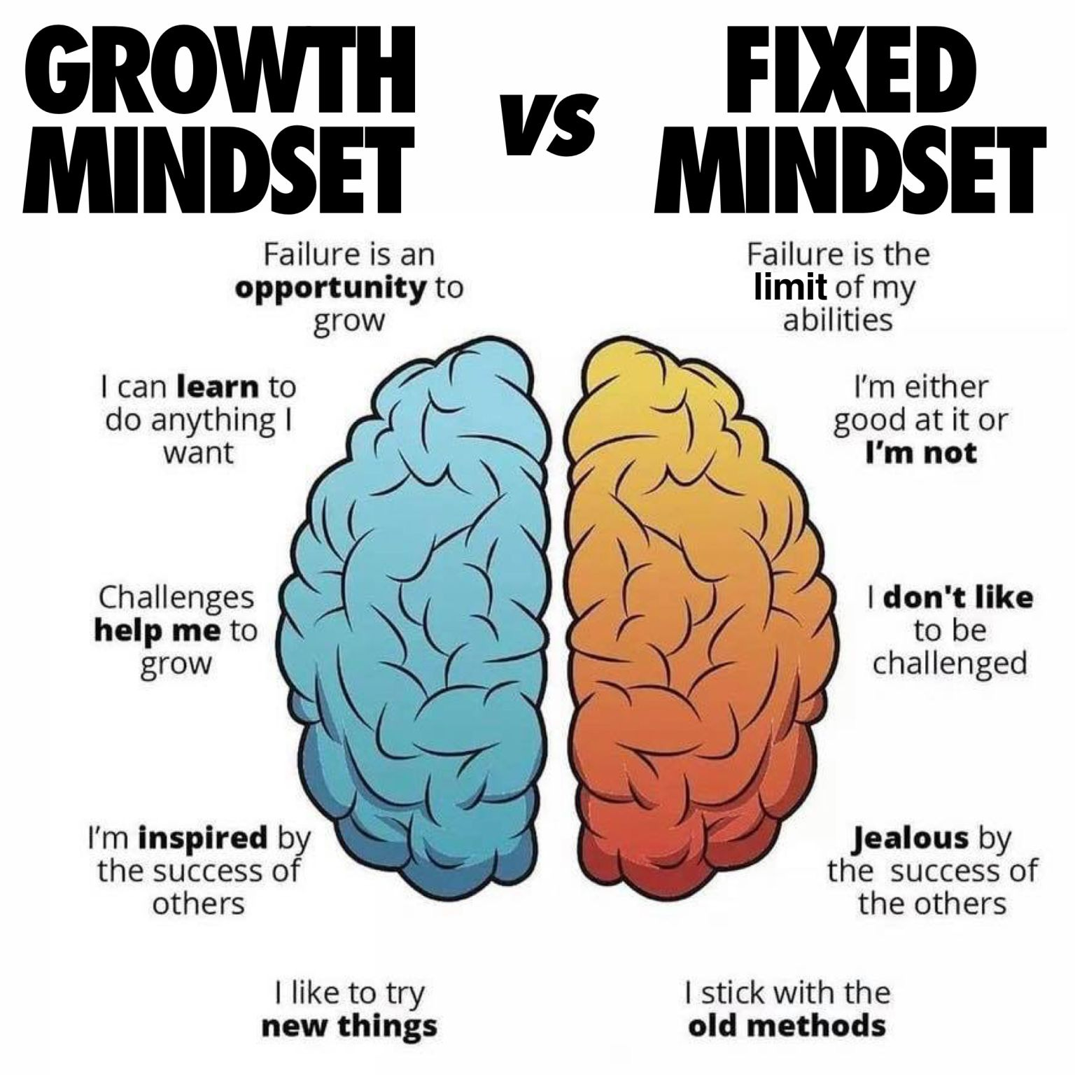 Visual summary of key experimental mindset concepts and frameworks for easy reference